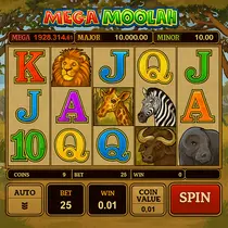 Pistolo - Mega Moolah Progressive Jackpot Slot
